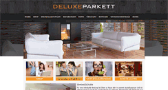 Desktop Screenshot of deluxe-parkett.ch